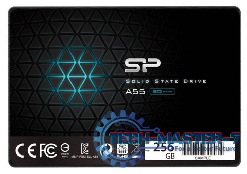 Dysk SSD SILICON POWER A55 256 GB A55 (2.5″ /256 GB /SATA III (6 Gb/s) /550MB/s /450MB/s)