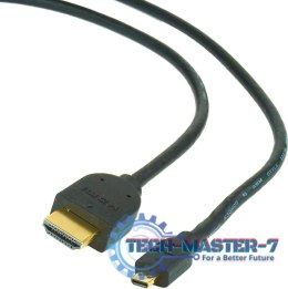 GEMBIRD HDMI (A)-Mikro HDMI (D) (męsko-męski) 1.8 m 1.8m /s1x HDMI (wtyk) 1x micro HDMI (wtyk)