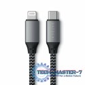 Kabel USB SATECHI Lightning 8pin Męska 0.25