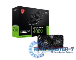 Karta graficzna MSI GeForce RTX 4060 VENTUS 2X BLACK 8GB GDDR6 (GeForce RTX 4060 VENTUS 2X BLACK 8G OC)