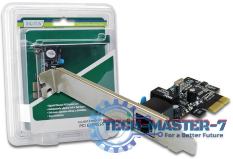 Karta sieciowa przewodowa DIGITUS Gigabit Ethernet PCI Express Network Card DN-1013-2 Karta sieciowa przewodowa DIGITUS Gigabit Ethernet PCI Express Network Card DN-1013-2
