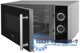Kuchenka mikrofalowa wolnostojąca AMICA AMGF20M1GS (700W /20L /Czarno-srebrny)