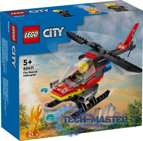 LEGO 60411 City - Strażacki helikopter ratunkowy