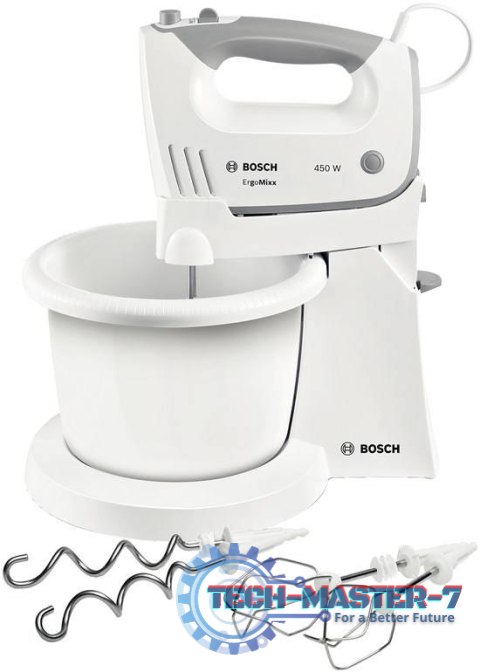 Mikser ręczny BOSCH MFQ 36460 (450W /1l / Biało-szary)