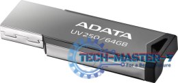 Pendrive (Pamięć USB) A-DATA (64 GB /USB 2.0 /Srebrno-szary )