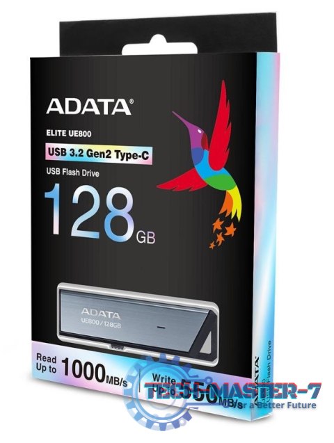 Pendrive (Pamięć USB) ADATA (128 GB /Srebrny )