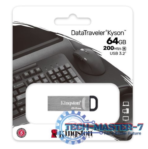 Pendrive (Pamięć USB) KINGSTON (64 GB /Srebrno-czarny ) Pendrive (Pamięć USB) KINGSTON (64 GB /Srebrno-czarny )