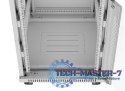SZAFA INSTALACYJNA RACK STOJĄCA 19" 15U 600X800 SZARA DRZWI SZKLANE LCD LANBERG (FLAT PACK) V2