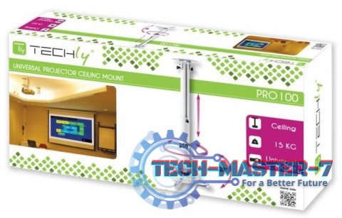 Uchwyt do projektora TECHLY 022267 (15 kg/50 - 77mm) Uchwyt do projektora TECHLY 022267 (15 kg/50 - 77mm)