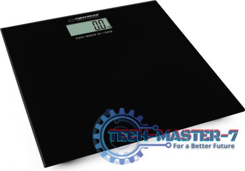Waga łazienkowa ESPERANZA Aerobic EBS002K (maks. 180kg /Czarny)