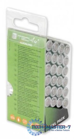 Baterie TECHLY Alkaliczna AAA (LR03, R03, 24A, MN2400, AM4, UM4, HP16) 24 szt. 307025