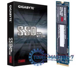 Dysk SSD GIGABYTE GP-GSM2NE3256GNTD (M.2 2280″ /256 GB /PCIe NVMe 3.0 x4 /1700MB/s /1100MB/s)