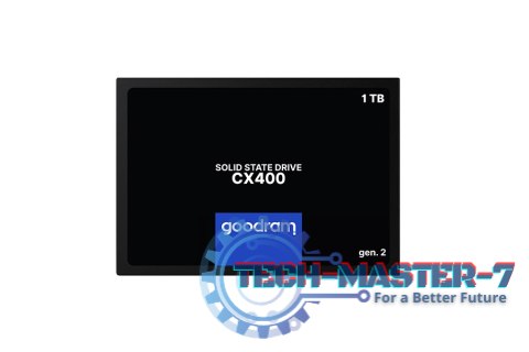 Dysk SSD GOODRAM SSDPR-CX400-01T-G2 CX400 gen. 2 (2.5″ /1 TB /SATA III (6 Gb/s) /550MB/s /500MB/s) Dysk SSD GOODRAM SSDPR-CX400-01T-G2 CX400 gen. 2 (2.5″ /1 TB /SATA III (6 Gb/s) /550MB/s /500MB/s)