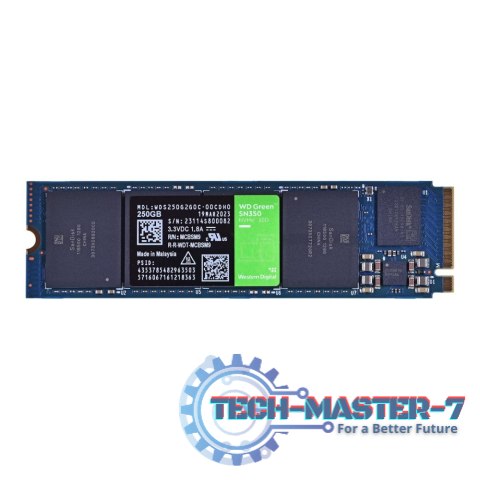 Dysk SSD WD Green SN350 250 GB Green (250 GB /NVMe )