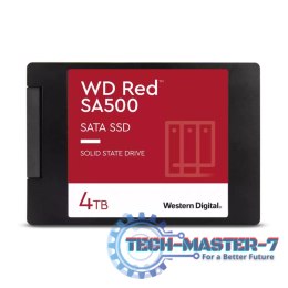 Dysk SSD WD Red 4 TB Red (2.5″ /4 TB /SATA III /560MB/s /520MB/s)