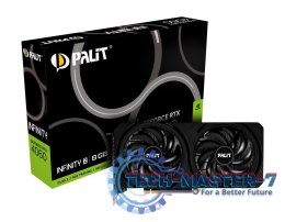 Karta graficzna PALIT GeForce RTX 4060 INFINITY 2 8 GB GDDR6 (NE64060019P1-1070L)