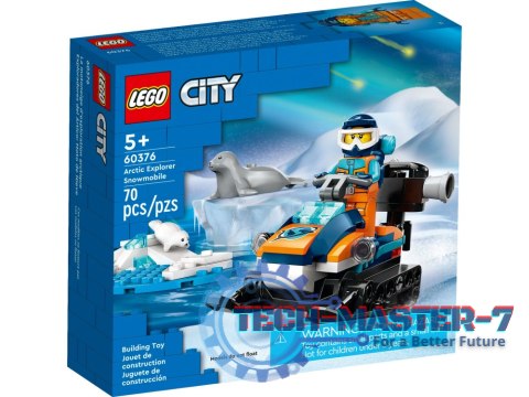 LEGO 60376 City - Skuter śnieżny badacza Arktyki