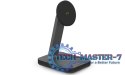 Mophie Snap+ charging stand pad - stojąca ładowarka bezprzewodowa do dwóch urządzeń kompatybilna z MagSafe 15W (black)