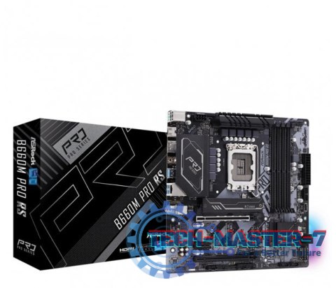 Płyta główna ASROCK B660M PRO RS LGA1700 MICRO ATX