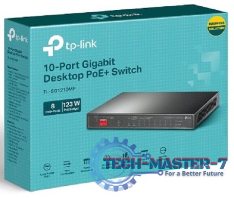 Przełącznik TP-LINK TL-SG1210MP (1x Combo (RJ-45/SFP) ) Przełącznik TP-LINK TL-SG1210MP (1x Combo (RJ-45/SFP) )