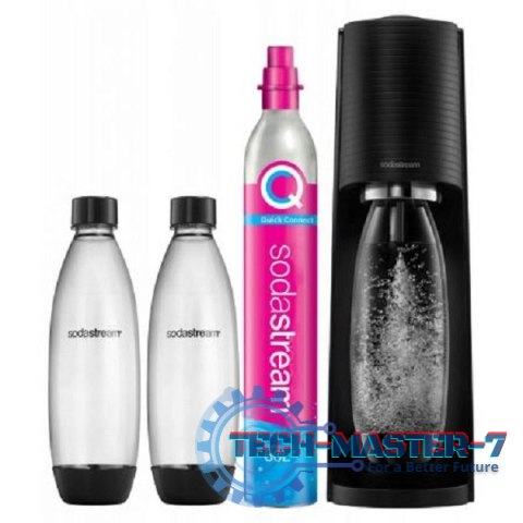 SodaStream Soda Maker Terra Valuepack QC black incl. 2 bottles (1012812310)