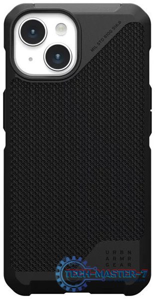 UAG Metropolis LT Magsafe - obudowa ochronna do iPhone 15 kompatybilna z MagSafe (kevlar black) UAG Metropolis LT Magsafe - obudowa ochronna do iPhone 15 kompatybilna z MagSafe (kevlar black)