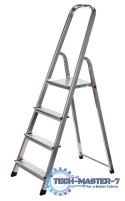 CORDA Drabina domowa aluminiowa 4 stopnie 000705 KRAUSE