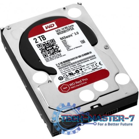 Dysk twardy WD Red Pro 2 TB 3.5" WD2002FFSX Dysk twardy WD Red Pro 2 TB 3.5" WD2002FFSX