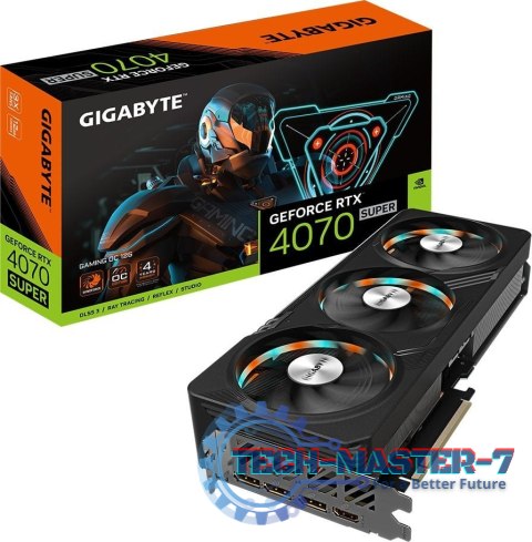 Karta graficzna GIGABYTE GeForce RTX 4070 SUPER GAMING OC 12GB GDDR6X (GV-N407SGAMING OC-12GD)