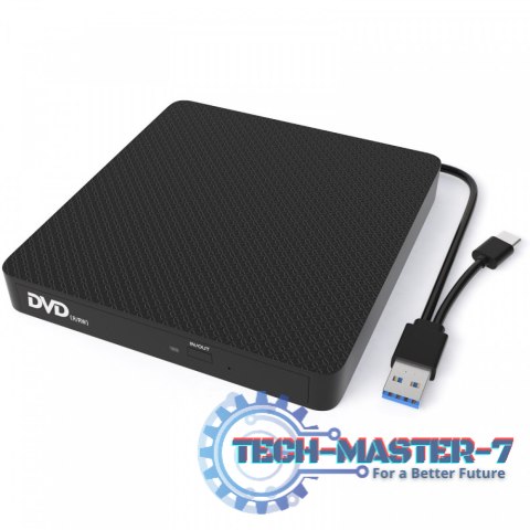 Napęd optyczny DVD Notebook USB 2.0 Czarny