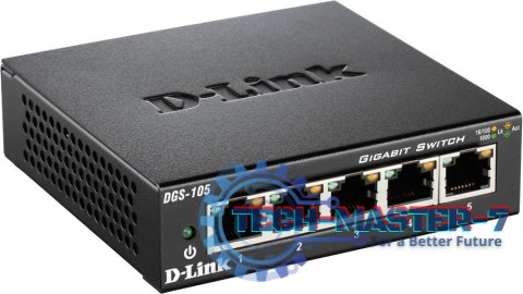 Przełącznik D-LINK DGS-105/E (5x 10/100/1000 )