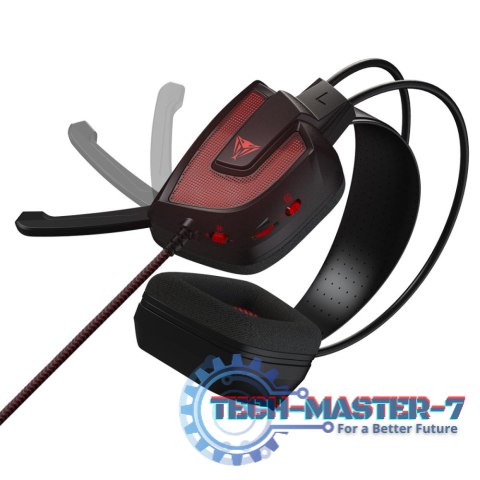 Słuchawki z mikrofonem PATRIOT Viper V360 Virtual 7.1 Czarny Słuchawki z mikrofonem PATRIOT Viper V360 Virtual 7.1 Czarny