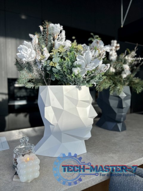 Designerska donica MONUMO ADONIS Biała MONUMO Designerska donica MONUMO ADONIS Biała MONUMO