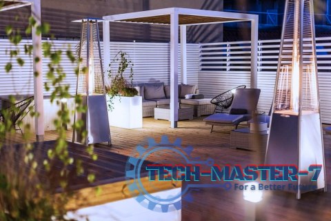 Designerska donica MONUMO LUNGO GRANDE biała z oświetleniem MONUMO Designerska donica MONUMO LUNGO GRANDE biała z oświetleniem MONUMO