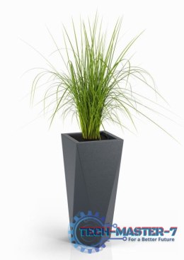 Designerska donica MONUMO VASO Antracyt MONUMO