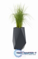 Designerska donica MONUMO VOLCANO Antracyt MONUMO