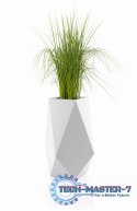 Designerska donica VOLCANO Biała MONUMO