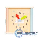 Drewniana kostka edukacyjna sorter klocki ECOTOYS ECOTOYS