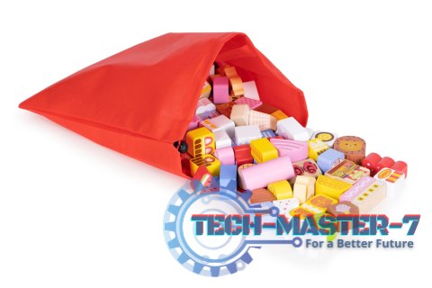 Drewniane klocki edukacyjne zestaw - Cukierkowe miasto 116 el. ECOTOYS ECOTOYS Drewniane klocki edukacyjne zestaw - Cukierkowe miasto 116 el. ECOTOYS ECOTOYS