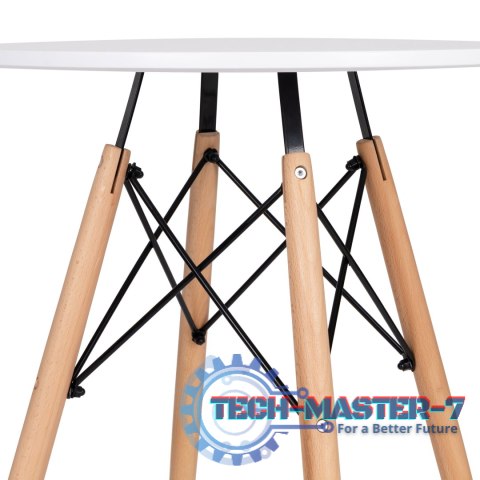 Stół stolik nowoczesny do jadalni salonu kuchni 60cm ModernHome ModernHome Stół stolik nowoczesny do jadalni salonu kuchni 60cm ModernHome ModernHome