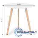Stół stolik nowoczesny drewniany do salonu kuchni 80 cm ModernHome