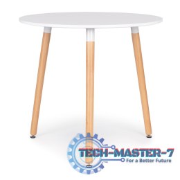 Stół stolik okrągły 80cm nowoczesny do salonu kuchni jadalni salonu ModernHome ModernHome