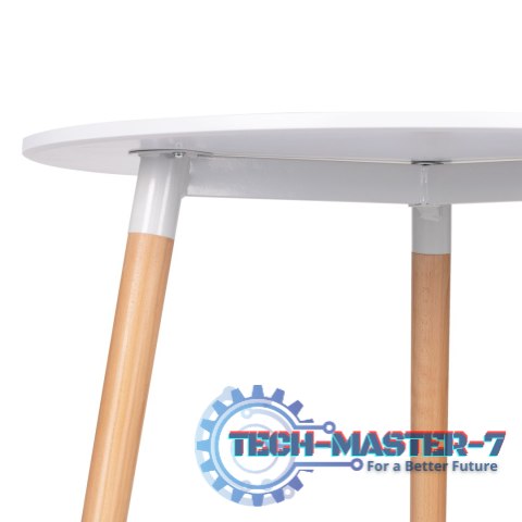 Stół stolik okrągły 80cm nowoczesny do salonu kuchni jadalni salonu ModernHome ModernHome Stół stolik okrągły 80cm nowoczesny do salonu kuchni jadalni salonu ModernHome ModernHome