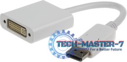 Adapter GEMBIRD DisplayPort - DVI Displayport - DVI A-DPM-DVIF-002-W