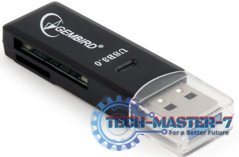 Czytnik kart pamięci GEMBIRD USB 3.0 UHB-CR3-01 Czytnik kart pamięci GEMBIRD USB 3.0 UHB-CR3-01
