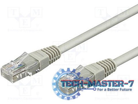 DIGITUS Cat5e U/UTP 1 m Szary 1 Patchcord