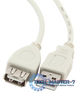 Kabel USB GEMBIRD Typ A (gniazdo) 0.75
