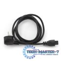 Kabel zasilający GEMBIRD 1x Schuko 1m. PC-186-ML12-1M