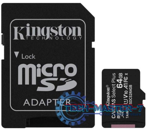 Karta pamięci KINGSTON 64 GB Adapter