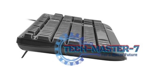 Klawiatura Przewodowa NATEC Trout Slim Czarny Klawiatura Przewodowa NATEC Trout Slim Czarny
